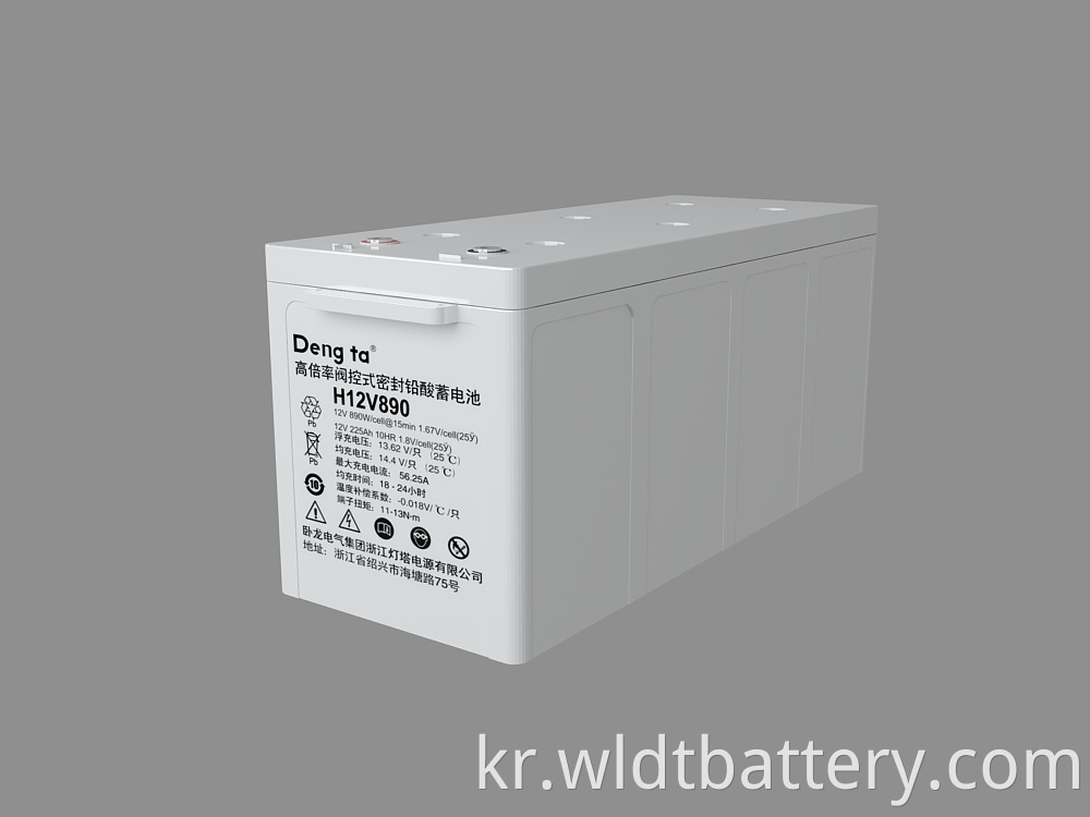 Valve-regulated Sealed Lead Acid Battery, Lead Acid Storage Battery, 12V 820Ah Lead Acid Battery